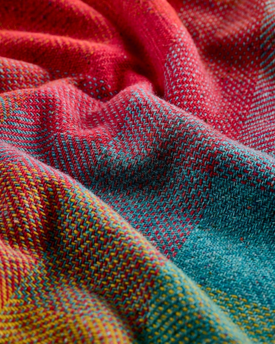 Pluto Mohair Tweed Throw