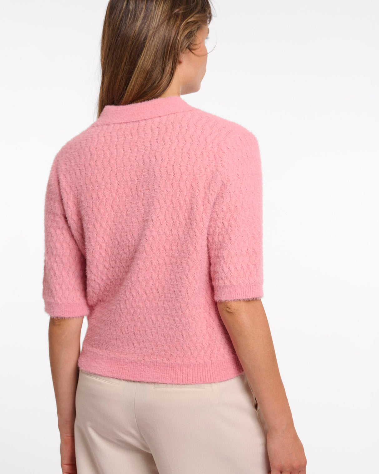 Confetti-Pink-Moisa-Open-Neck-Collar-Top