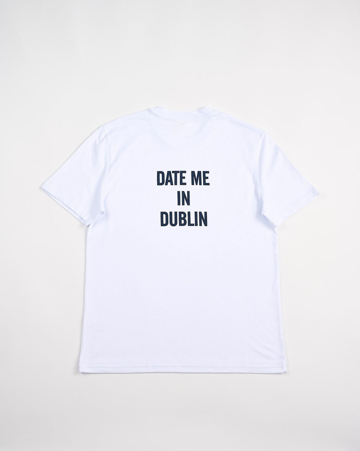 White-Morgan-'Date-Me-In-Dublin'-T-Shirt