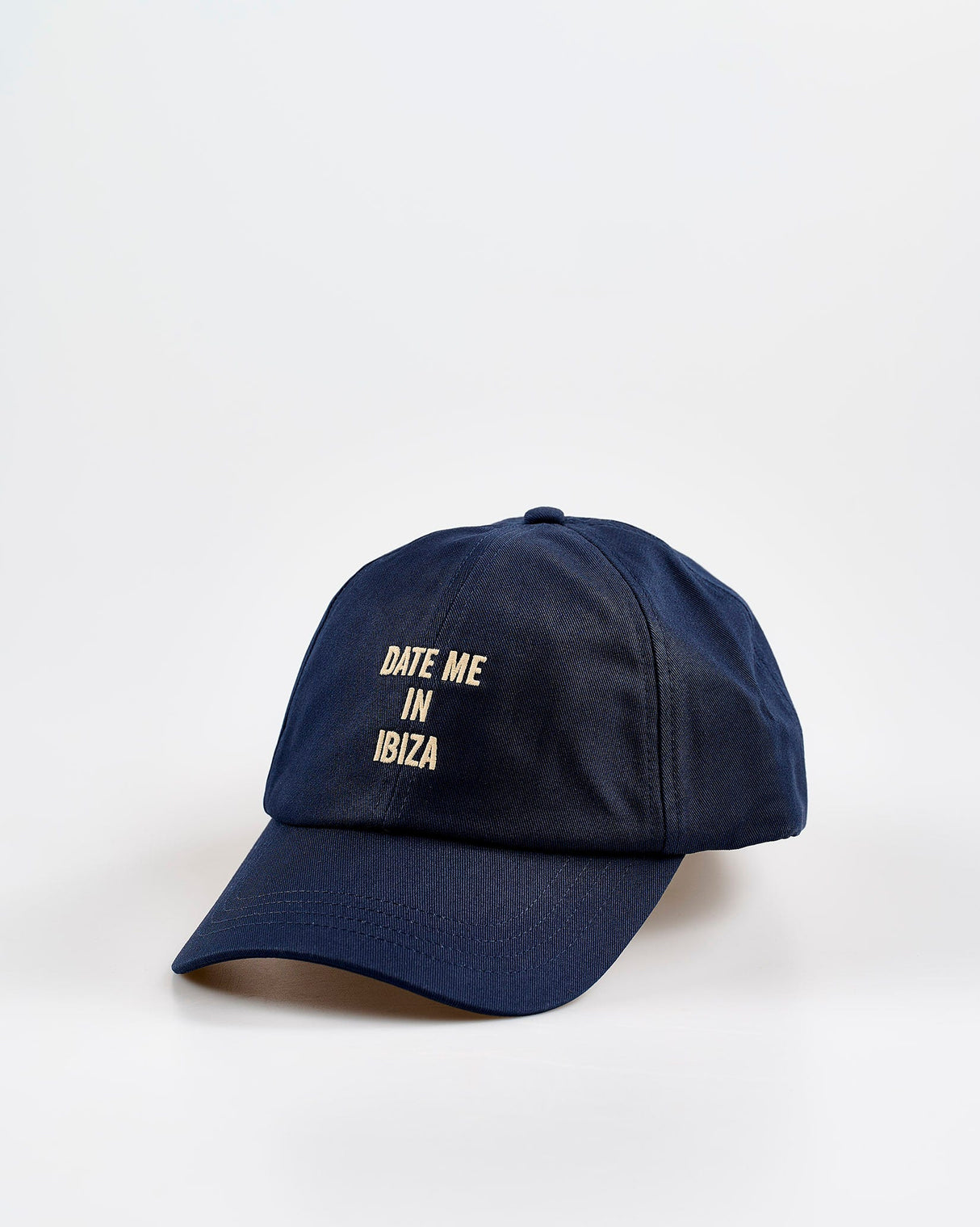 Navy-Leo-'Date-Me-In-Ibiza'-Baseball-Cap