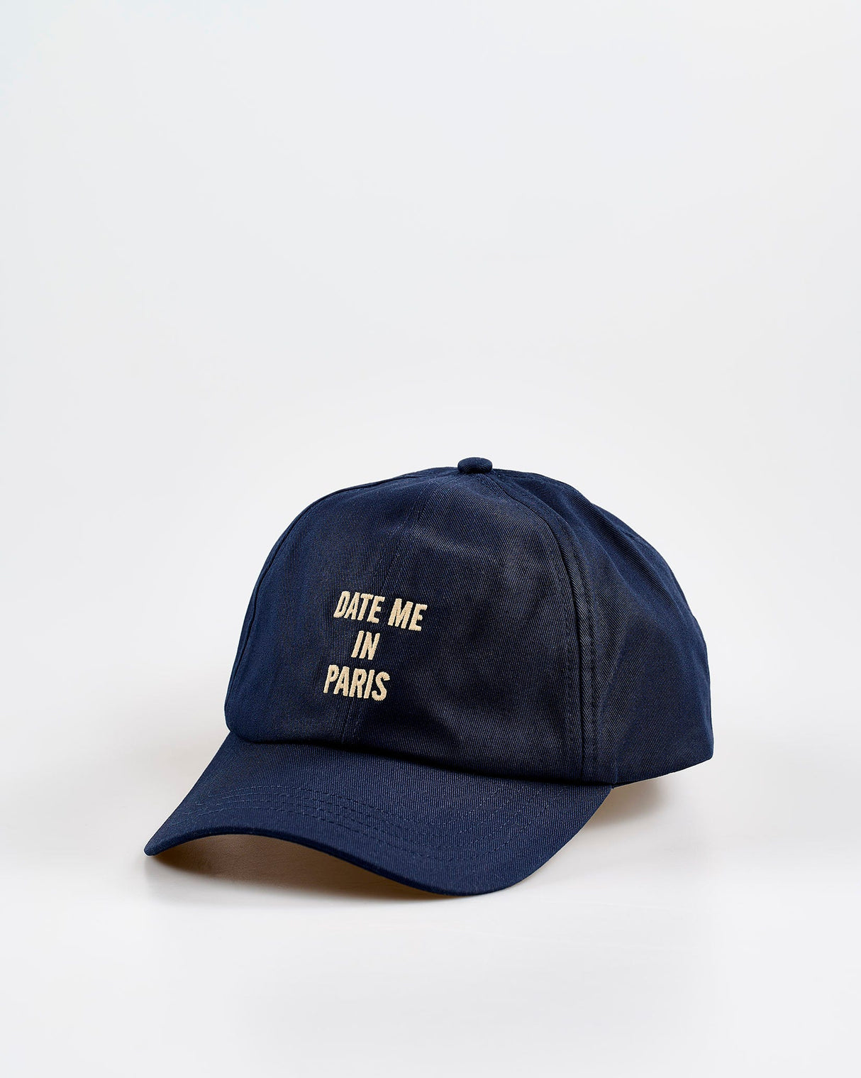 Navy-Leo-'Date-Me-In-Paris'-Baseball-Cap