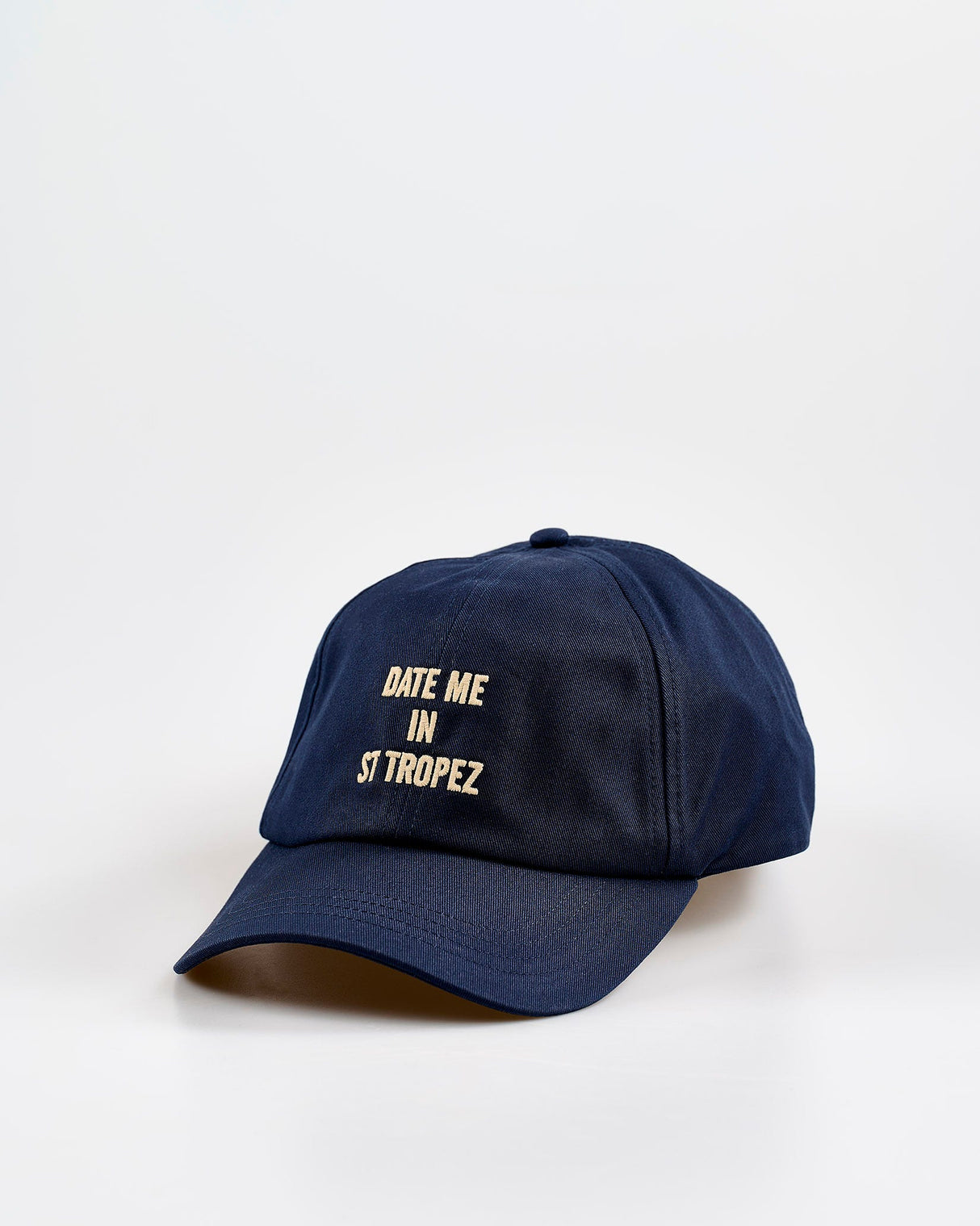 Navy-Leo-'Date-Me-In-St.-Tropez'-Baseball-Cap