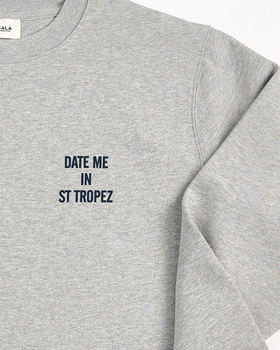 Grey-Augustin-'Date-Me-In-St.-Tropez'-Sweatshirt