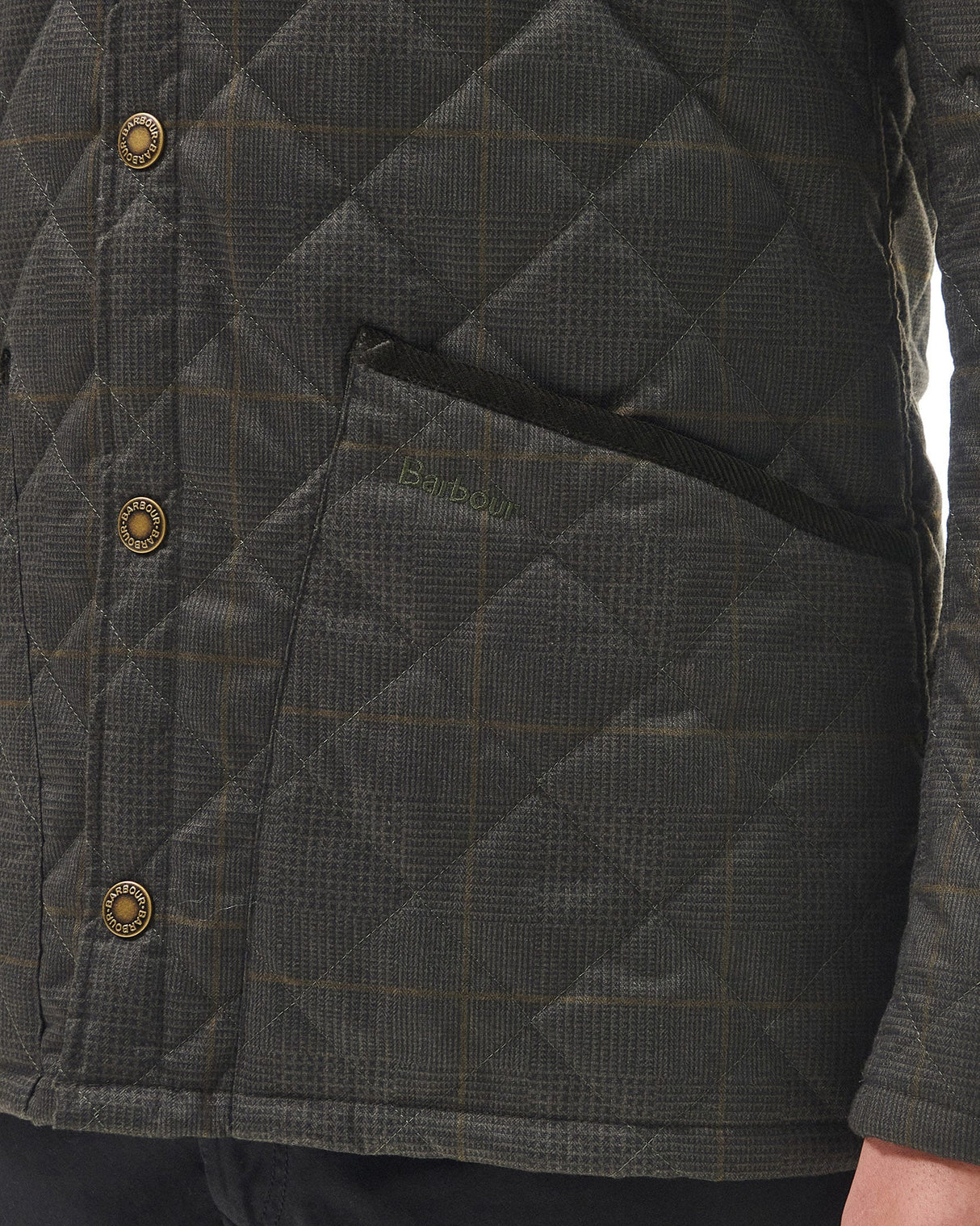 Olive Heritage Liddesdale Quilted Jacket