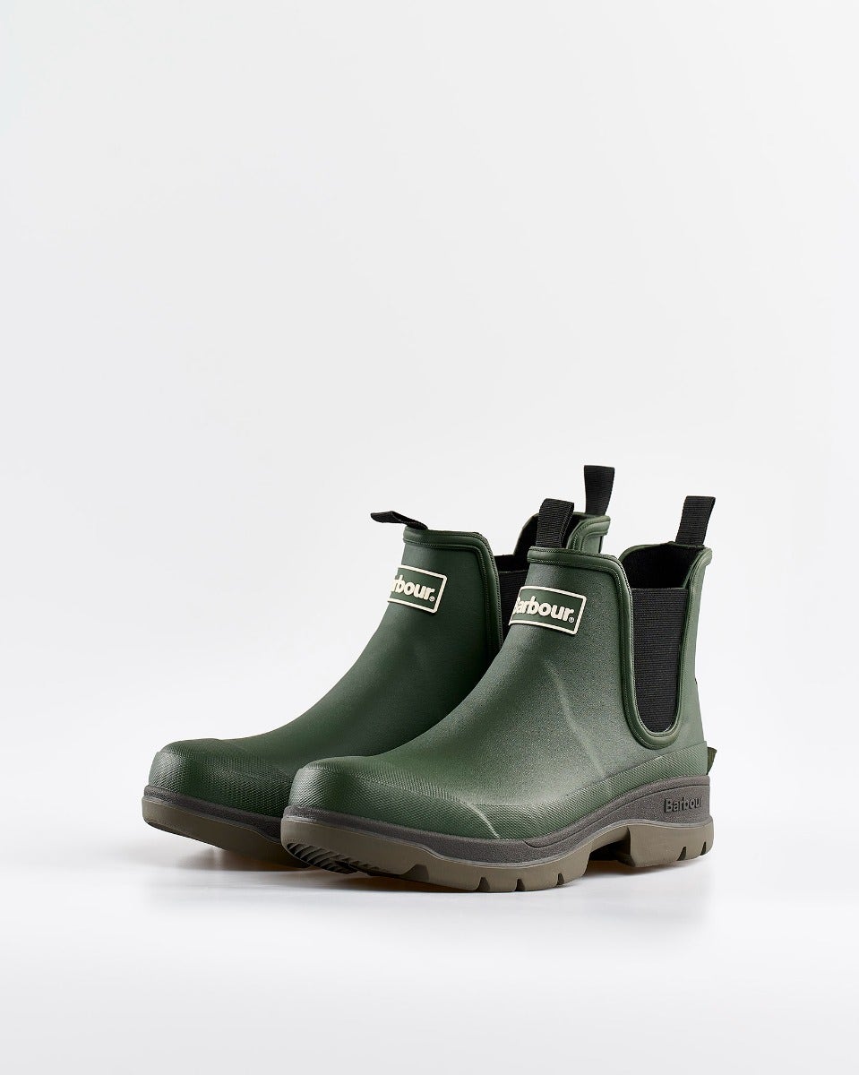 Olive Nimbus Ankle Wellington Boot