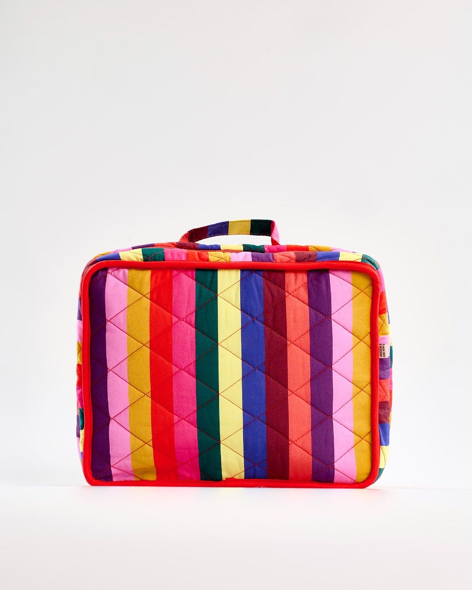 Multicolour-Stripes-Cotton-Large-Cosmetic-Bag