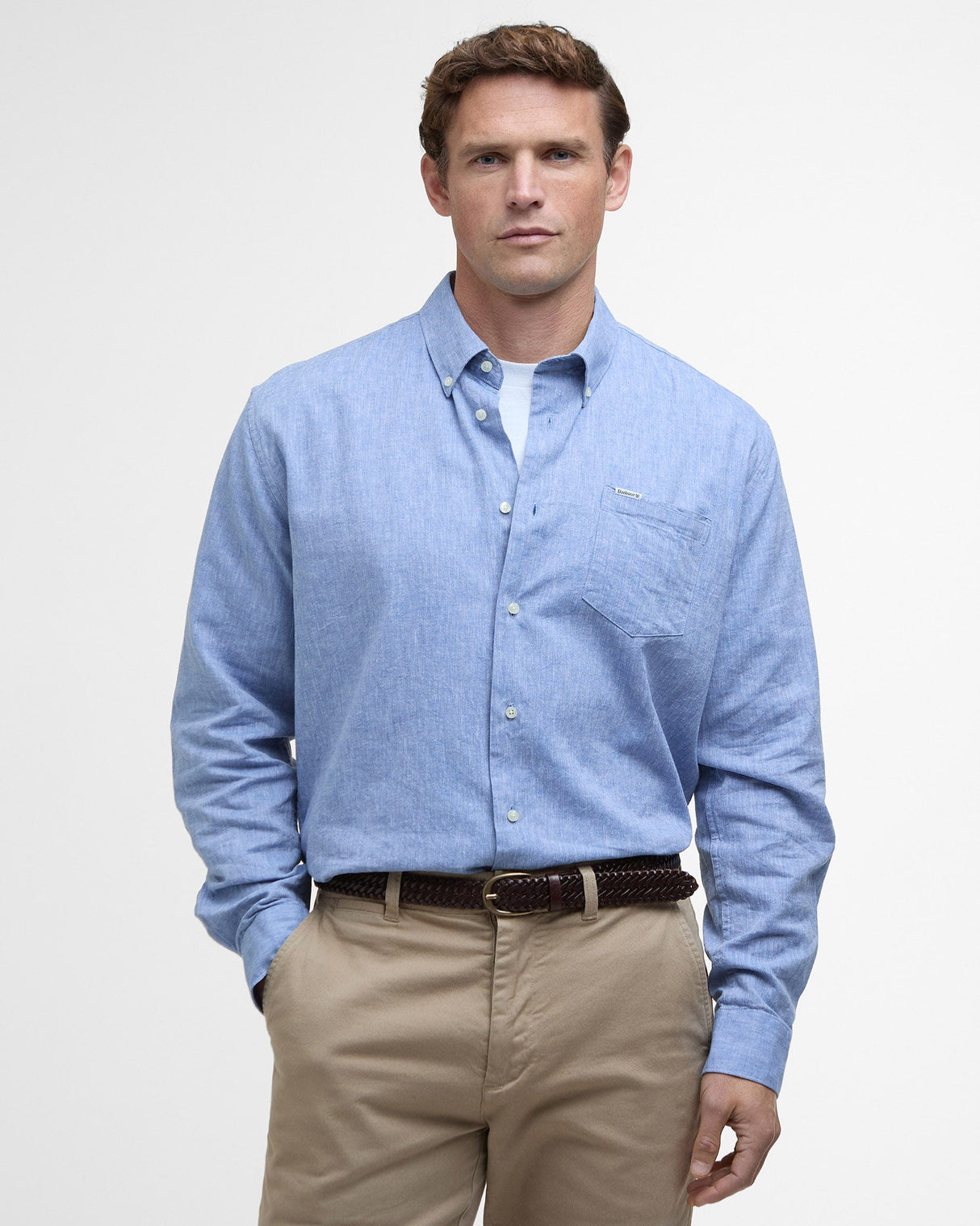Blue-Nelson-Regular-Fit-Shirt
