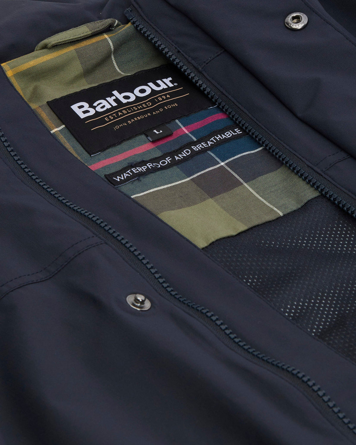 Navy Sander Waterproof Jacket