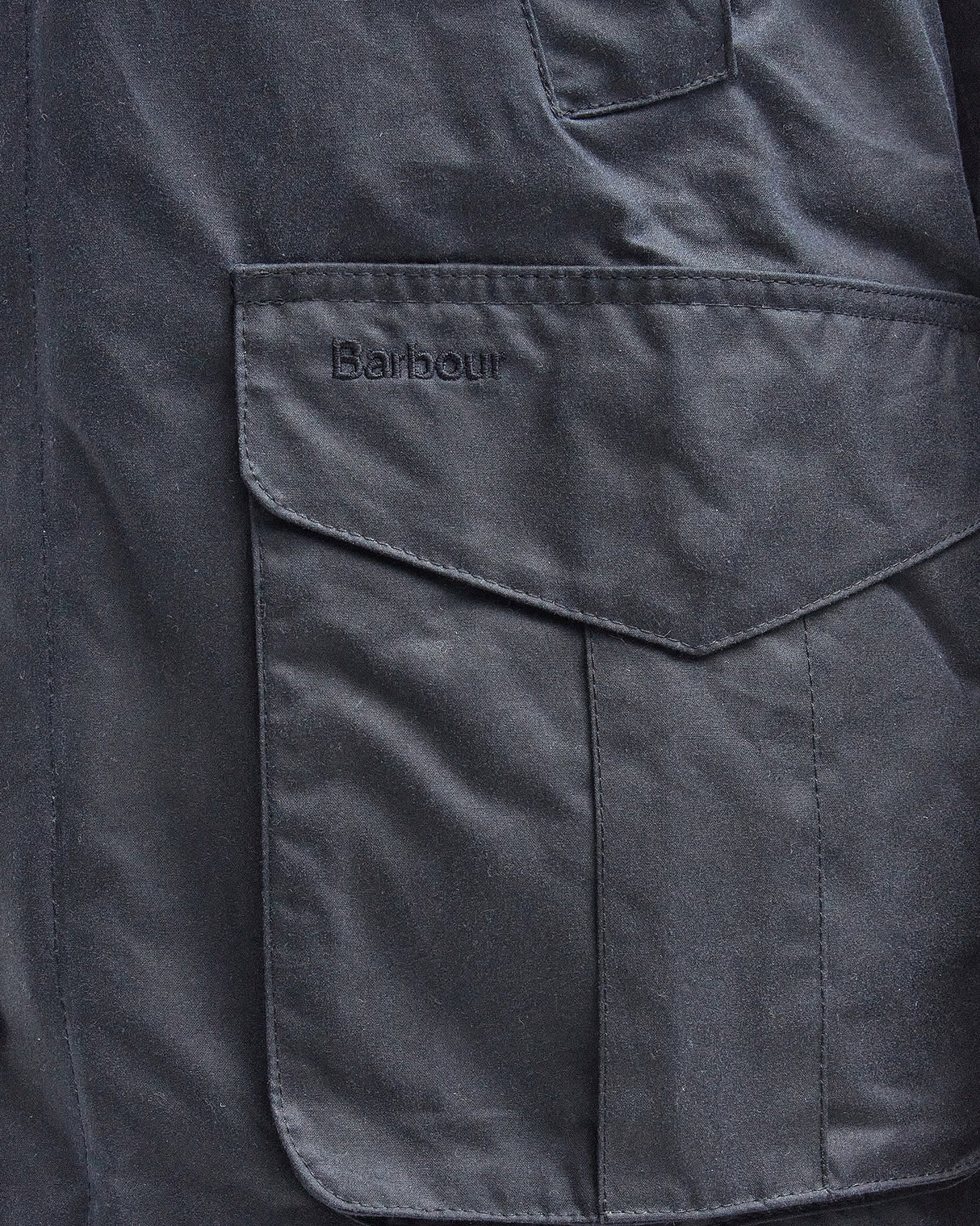 Navy Hereford Wax Jacket