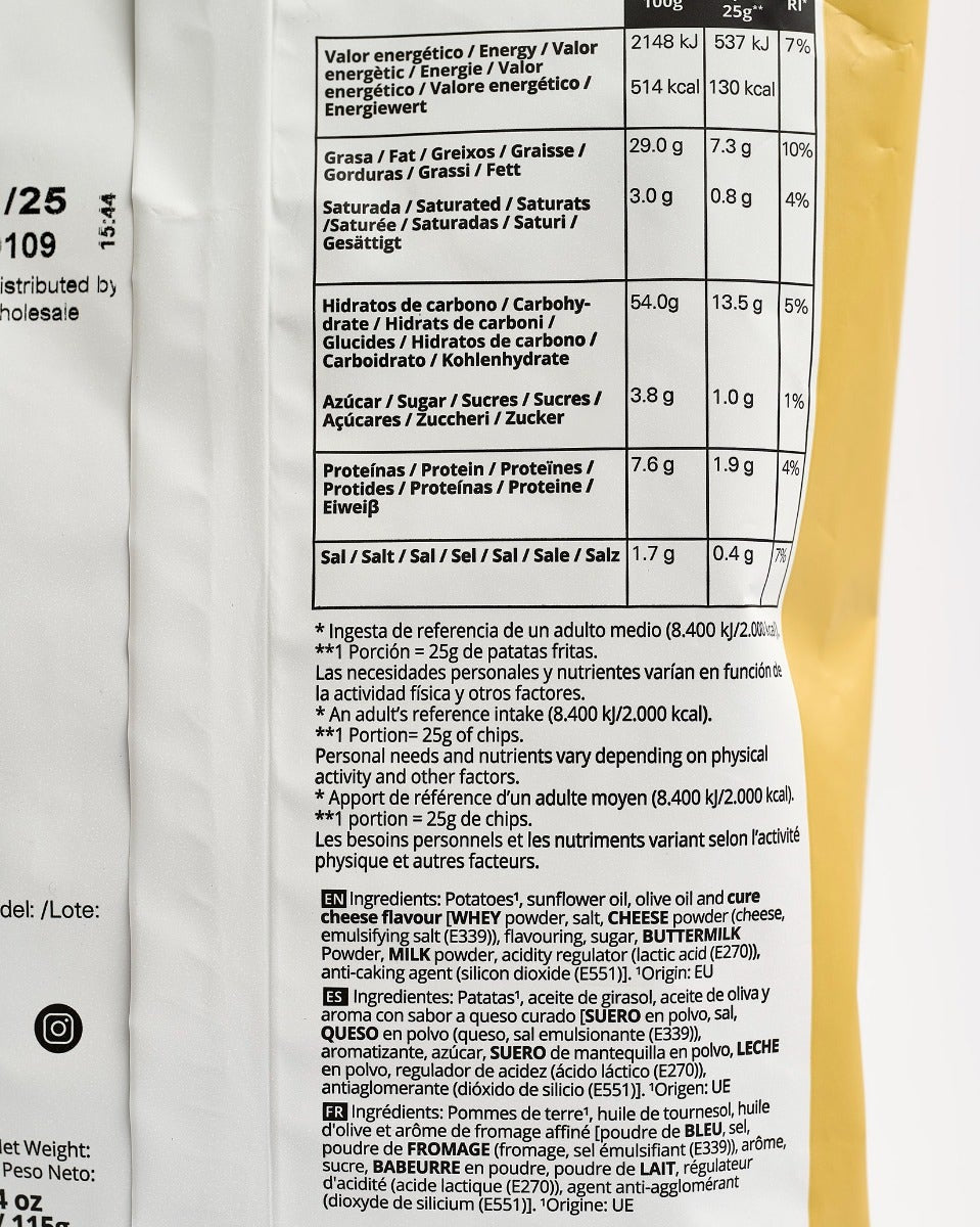 Iberica Spirit Curado Cheese Potato Chips