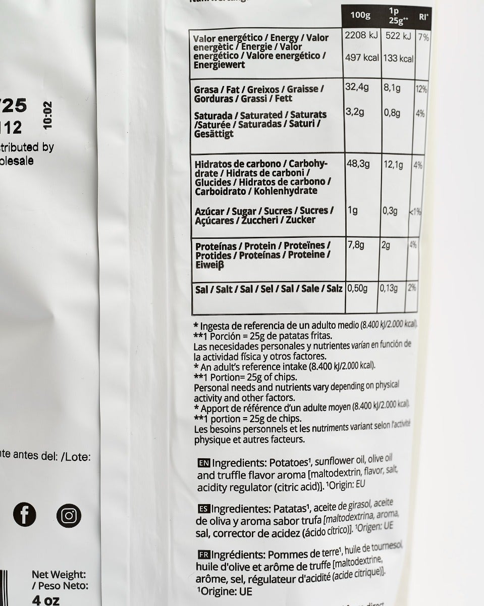 Iberica Spirit Black Truffle Potato Chips