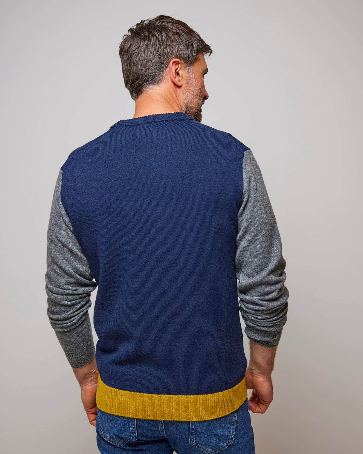 Navy-Blazer-Karl-Lambswool-Knit-Jumper