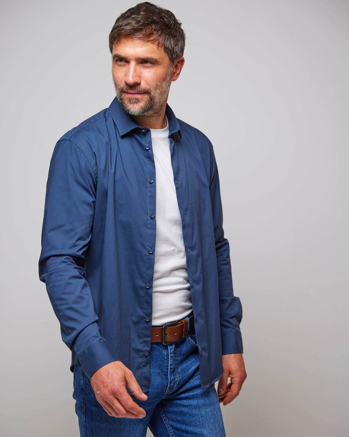 Navy-Palle-Slim-Fit-Shirt