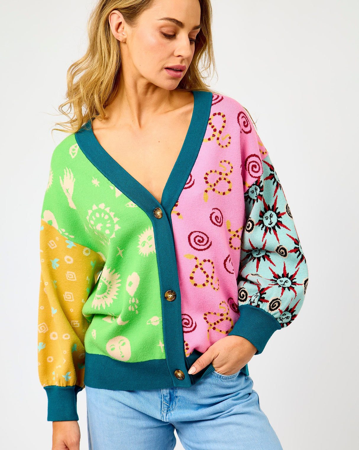 Multicolour-Morocco-Martha-Knit-Cardigan
