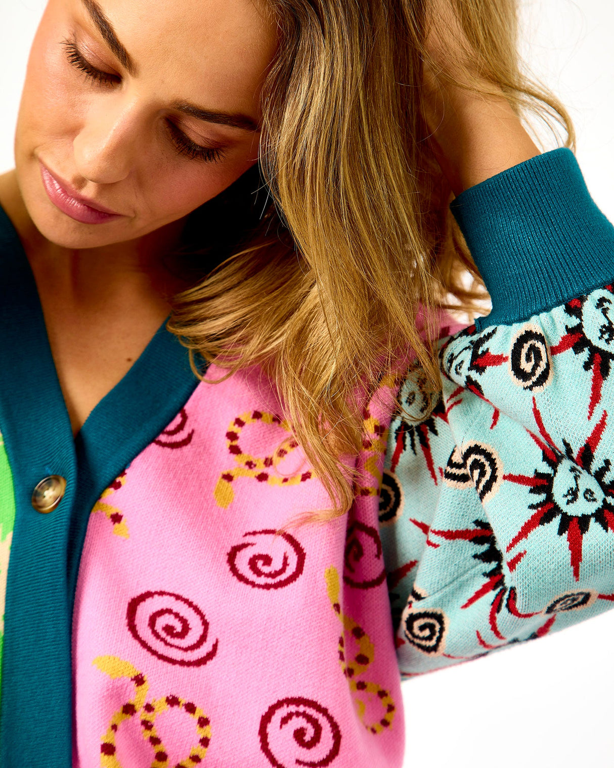 Multicolour Morocco Martha Knit Cardigan