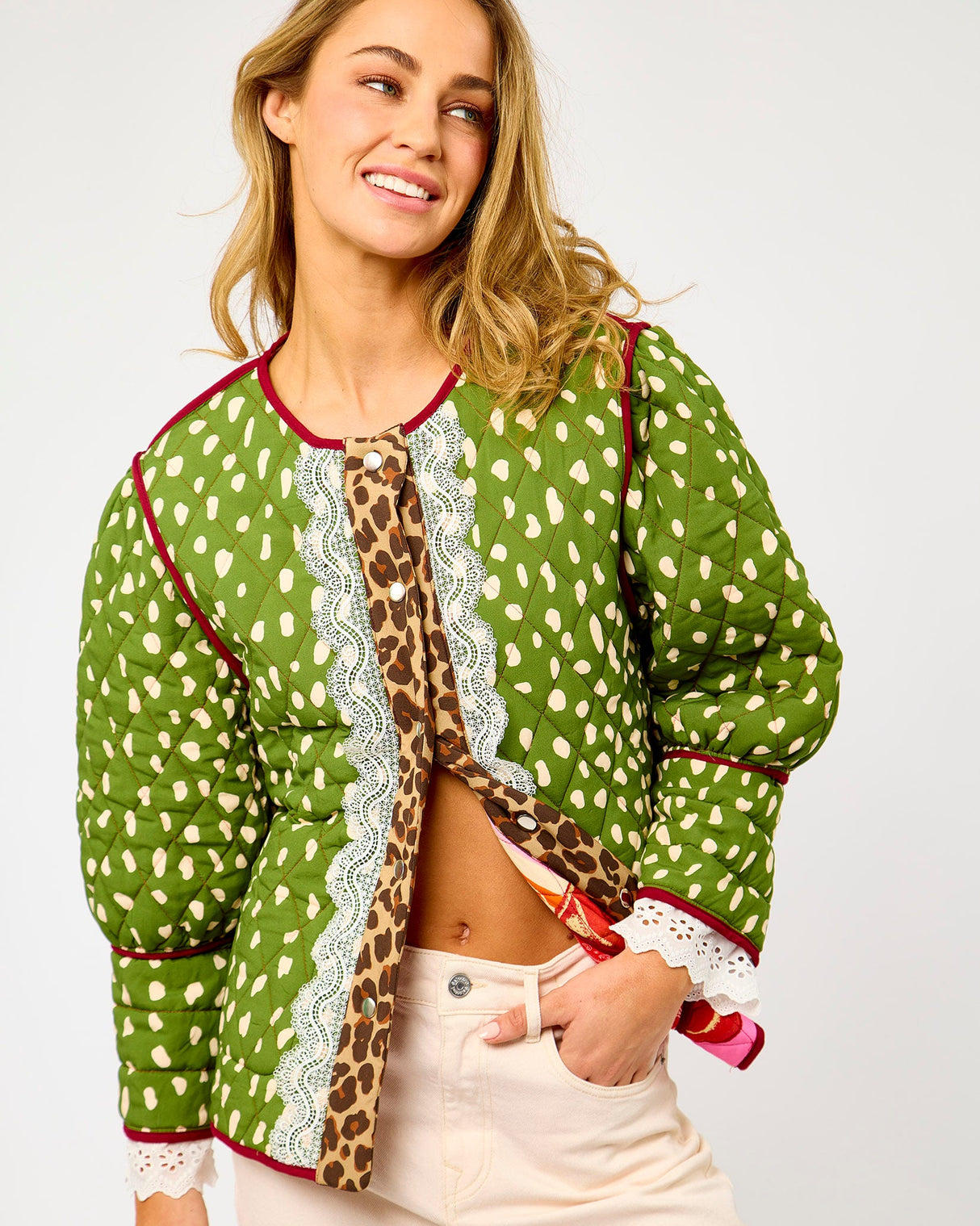 Pink Dallas Reversible Jacket