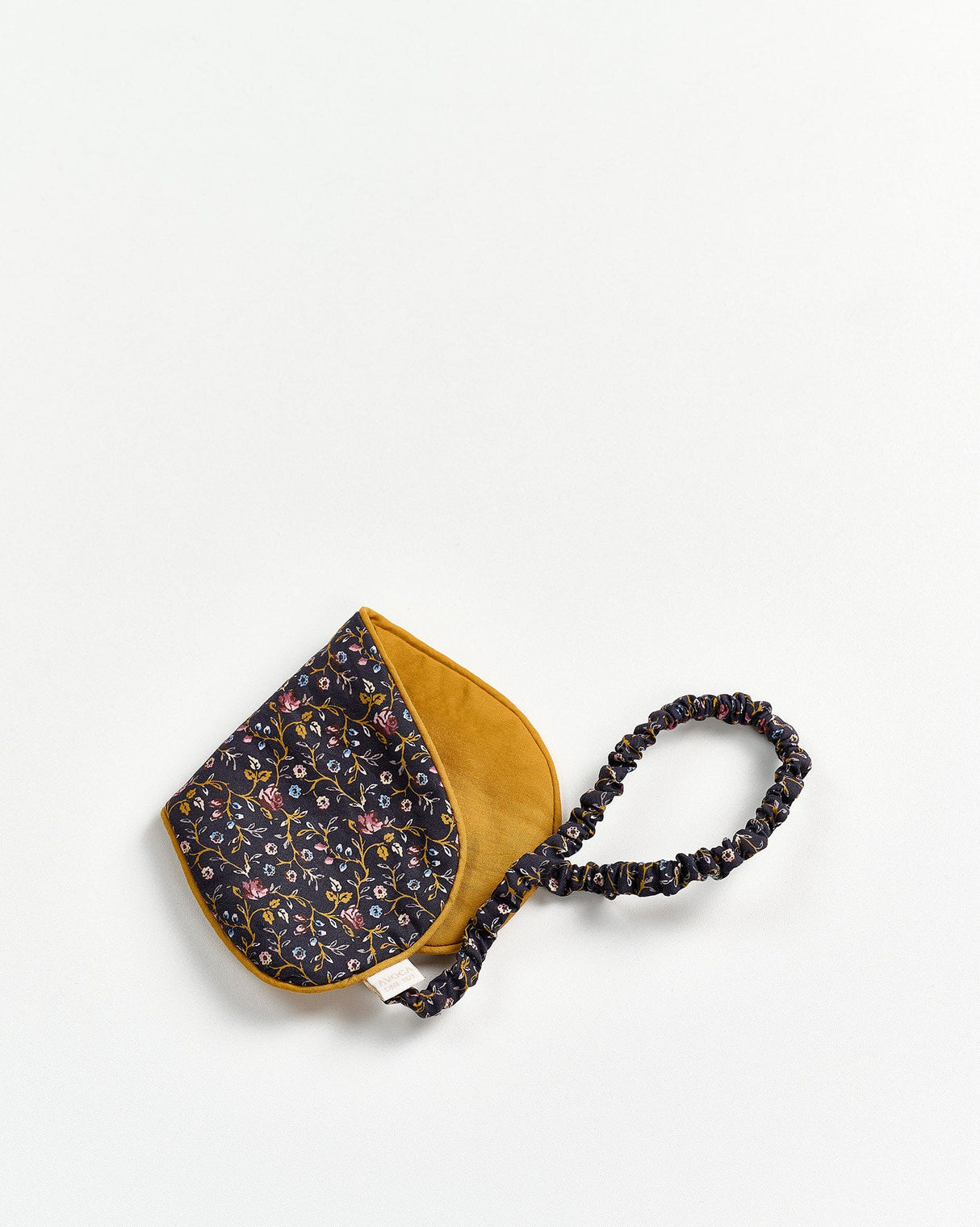 Navy Night Garden Cotton Eye Mask