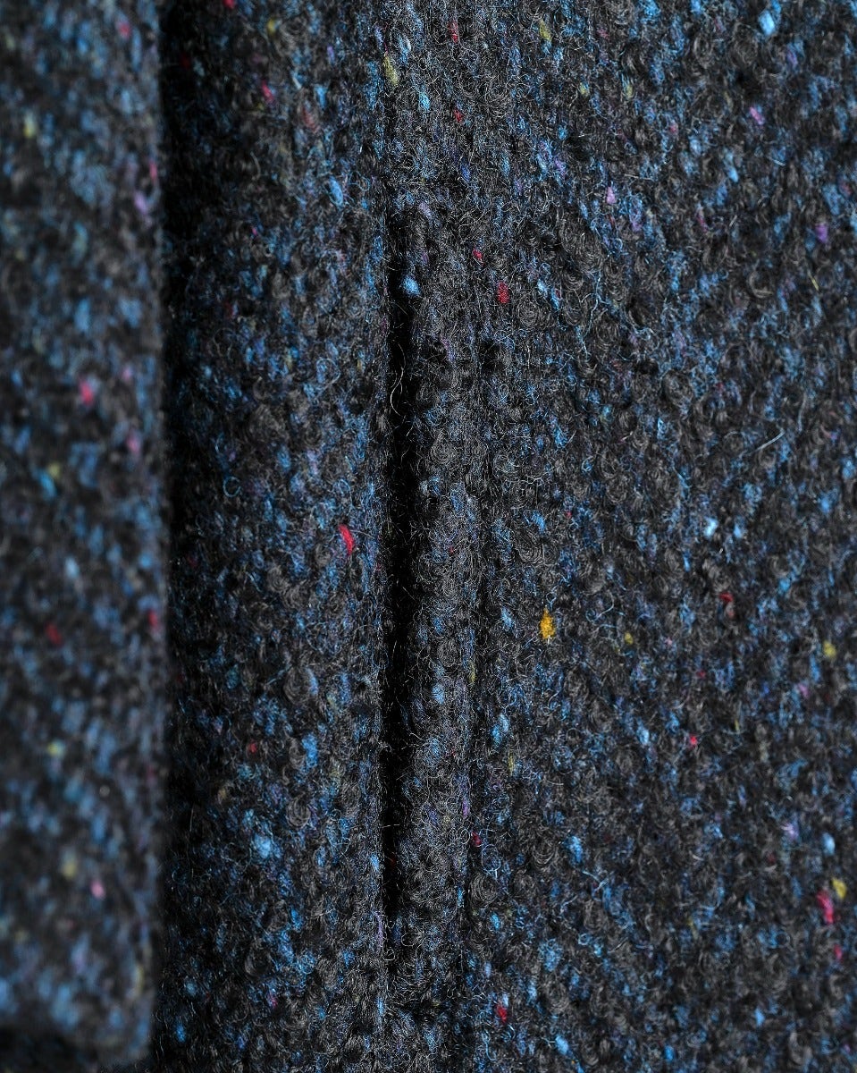Night Light Donegal Wool & Mohair Coat