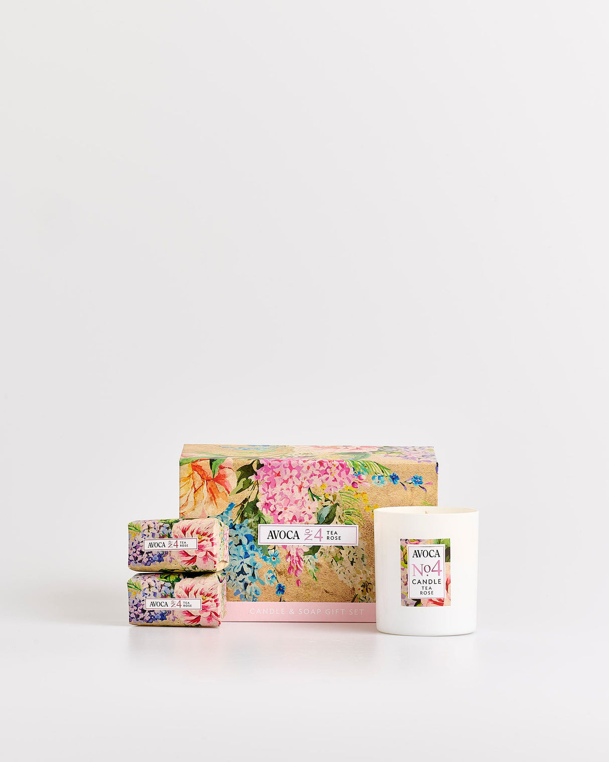 No.4-Tea-Rose-Gift-Set--Candle-_-Mini-Soaps