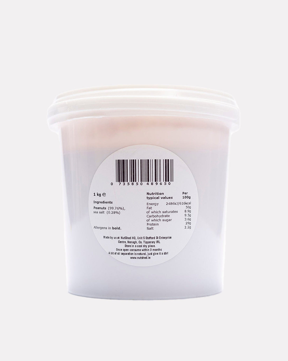 Nutshed Original Peanut Butter - 1 kg