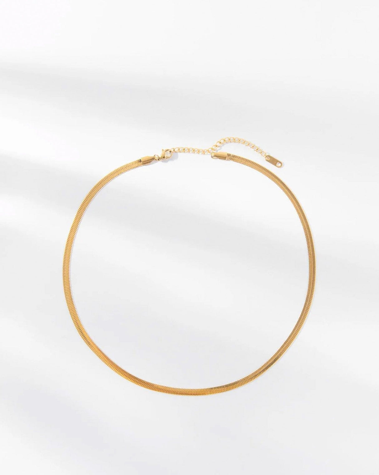 Gold-Herringbone-Necklace