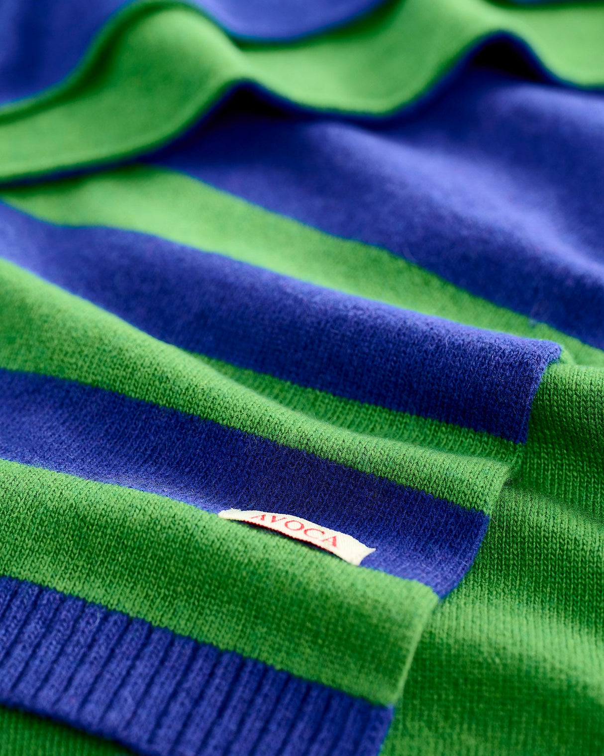 Blue & Green Kid's Super Stripe Scarf