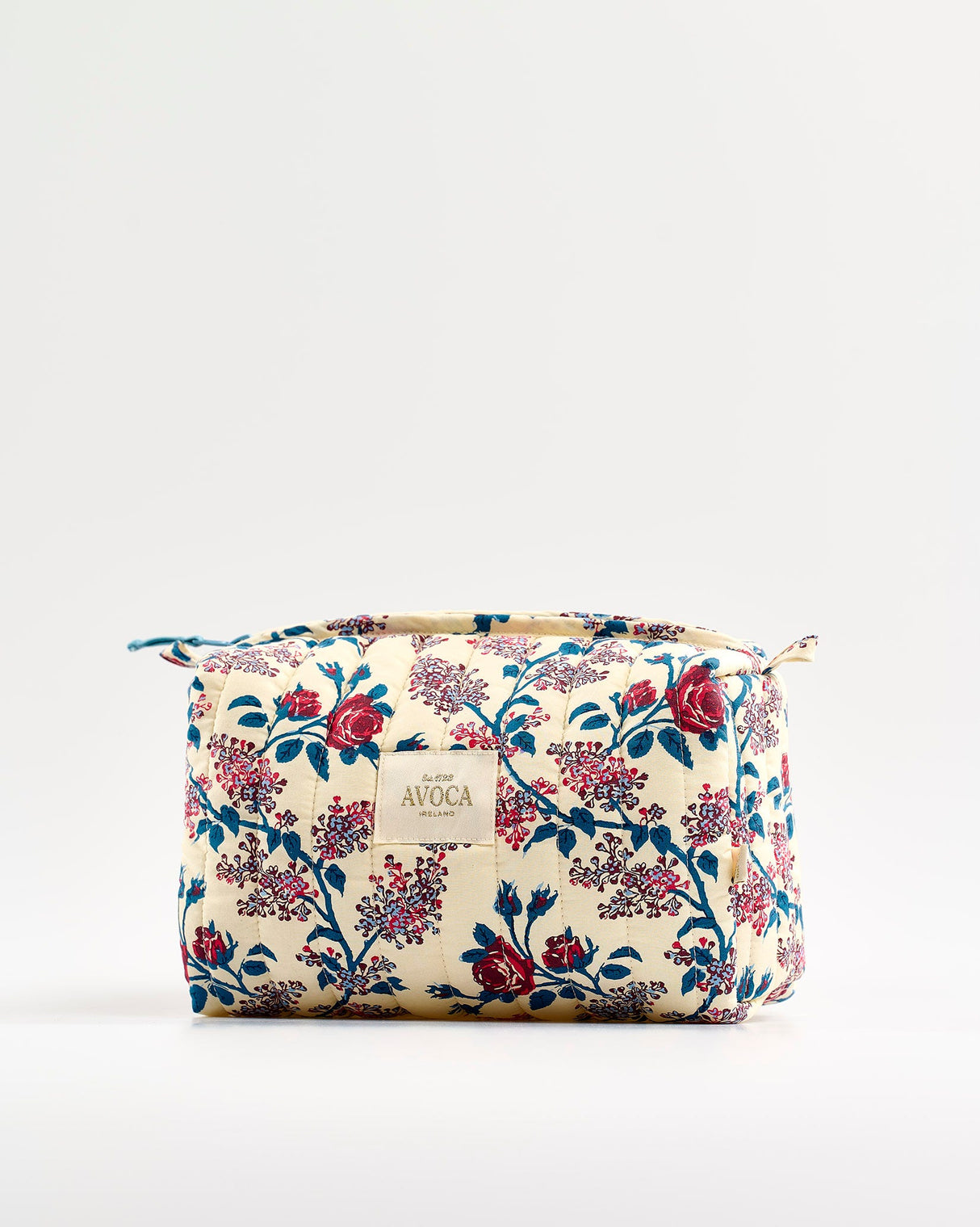 Orange-Rose-Quilted-Cosmetic-Bag