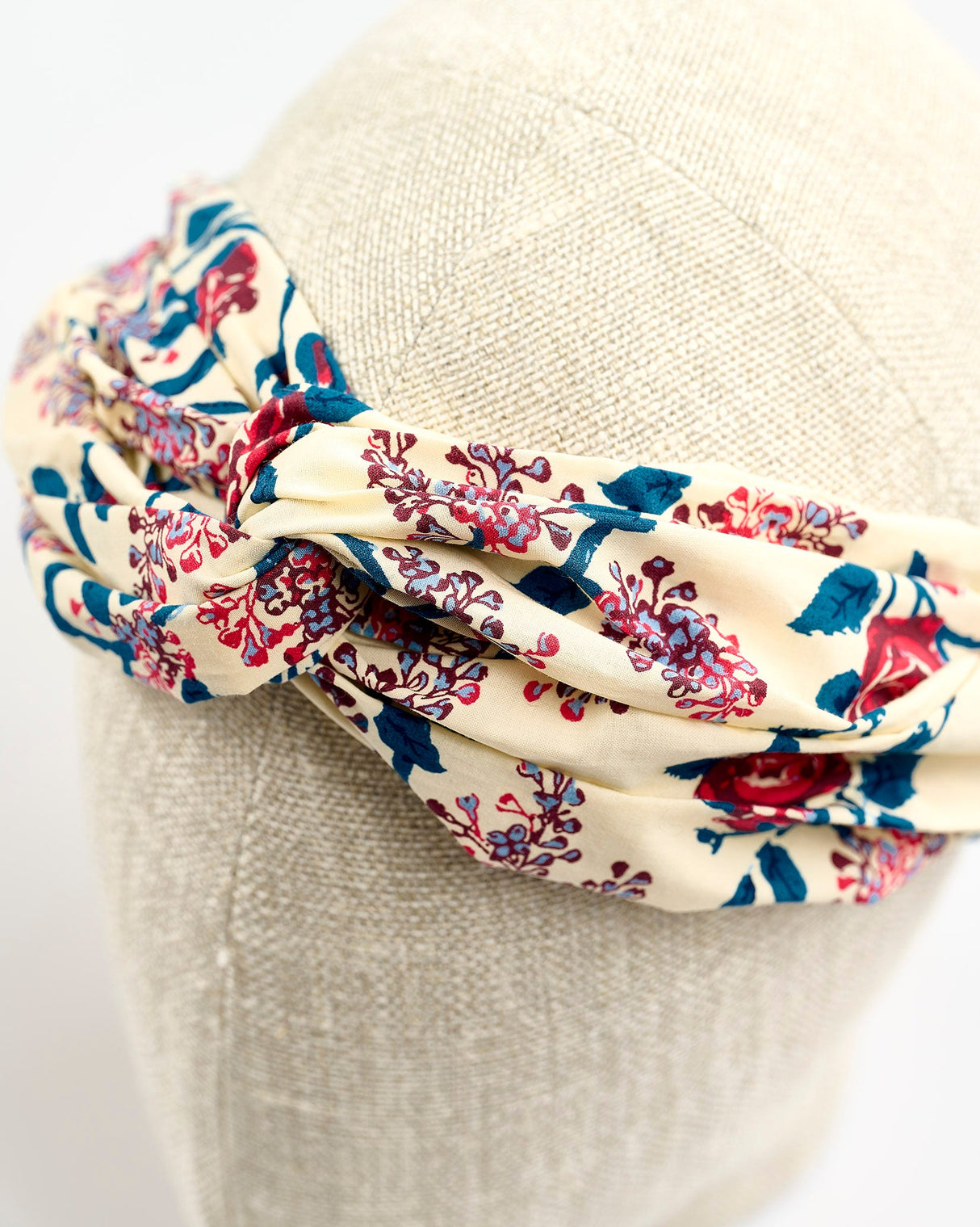 Orange Rose Cotton Hair Band