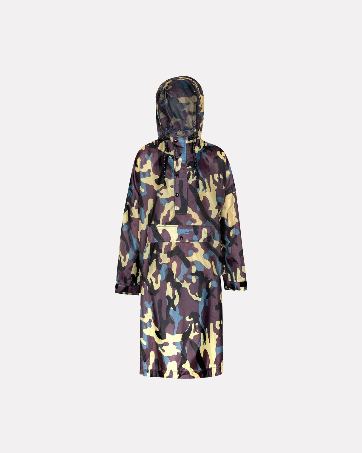 Green Camo Waterproof Poncho