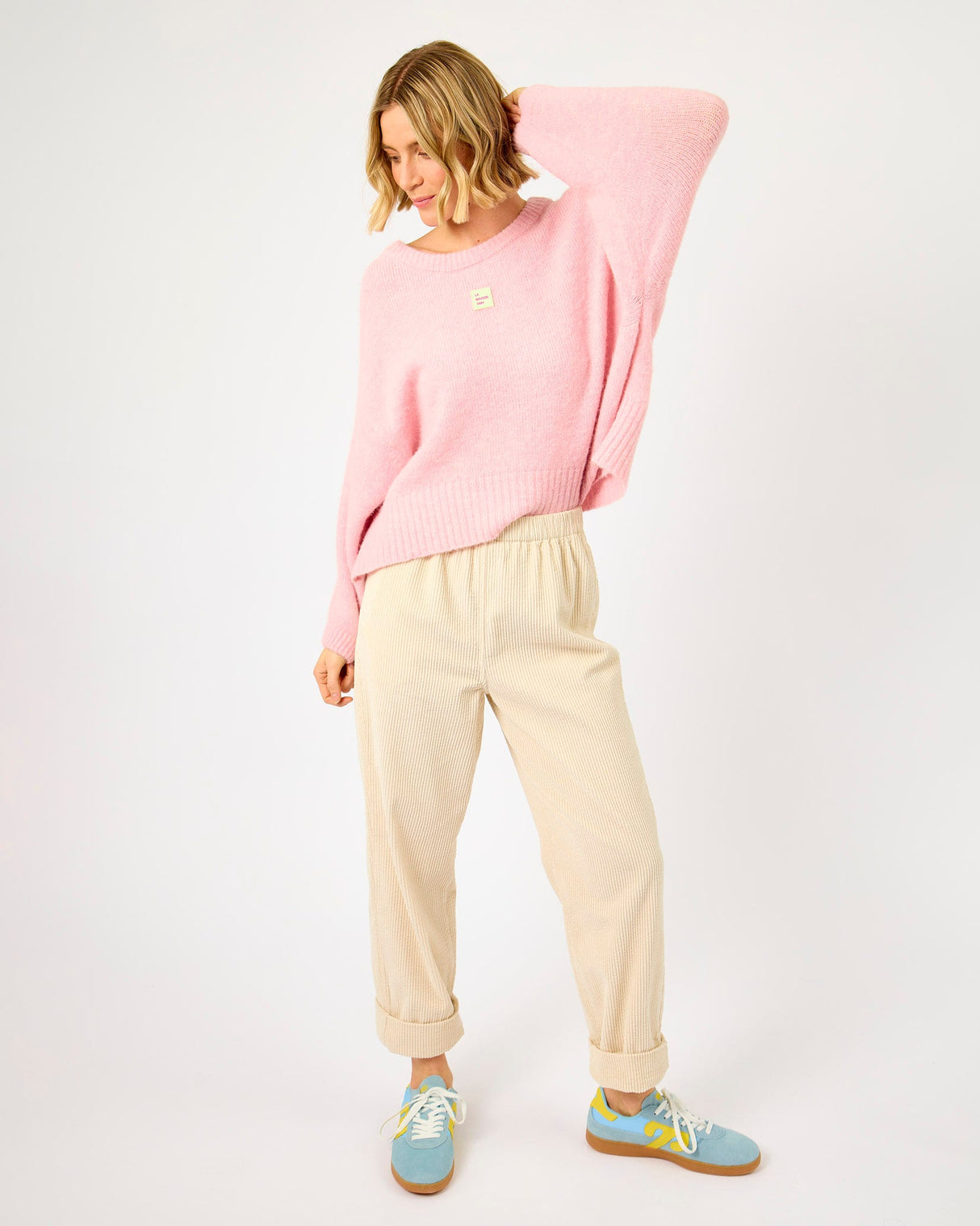 Vintage Ecru Padow Pants