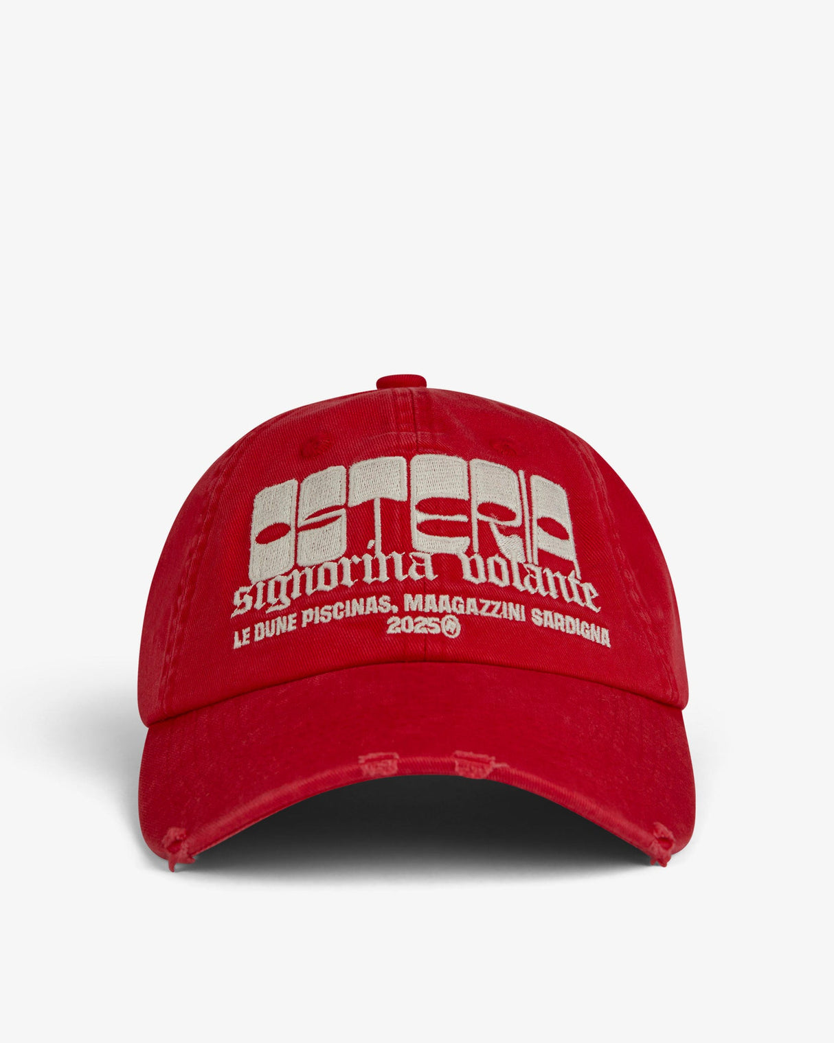 Red-Osteria-Baseball-Cap