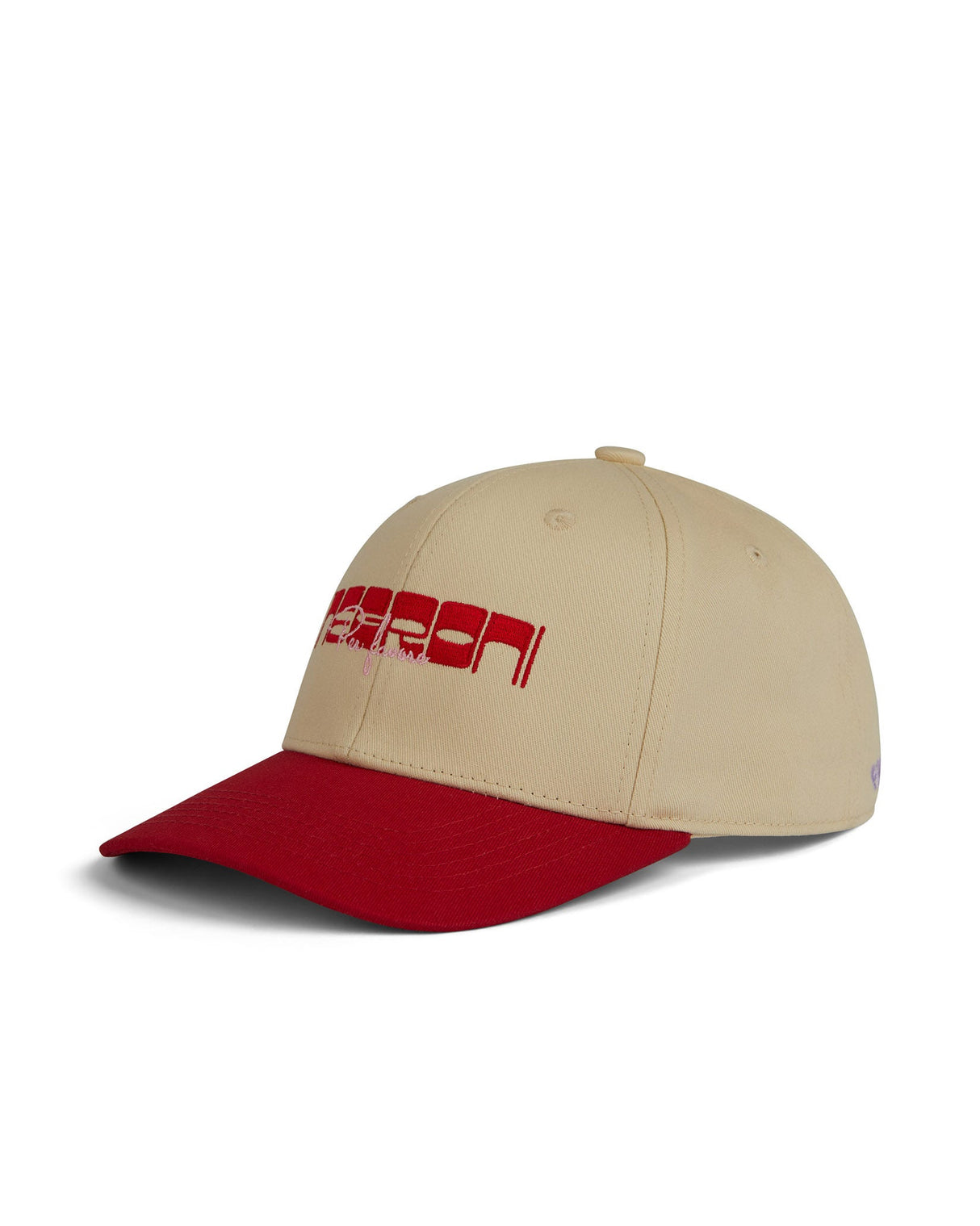 Beige-Red-Negroni-Trucker-Cap