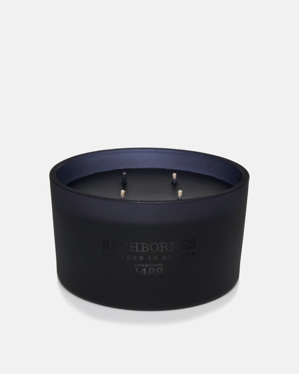 Dublin Dusk Smoked Oud & Ozonic Accord Luxury 4 Wick Candle