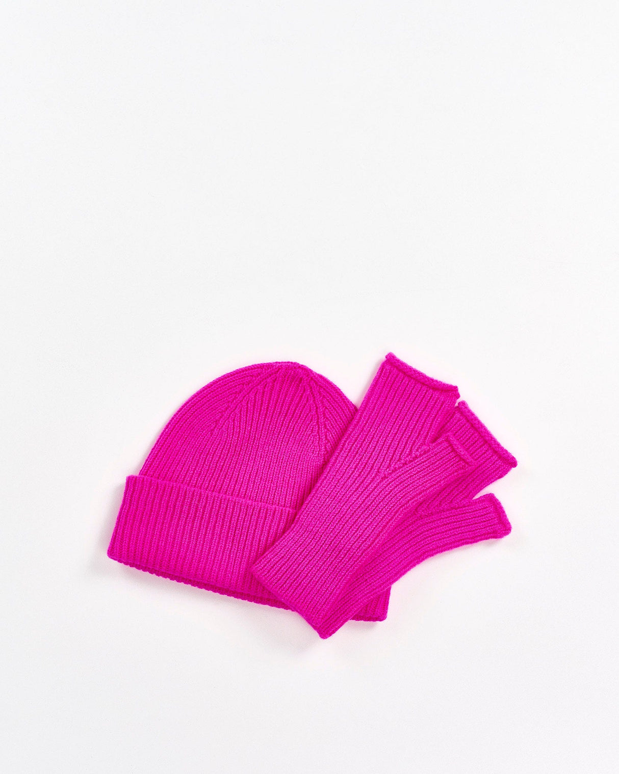 Neon Pink Lambswool Clyde Cuff