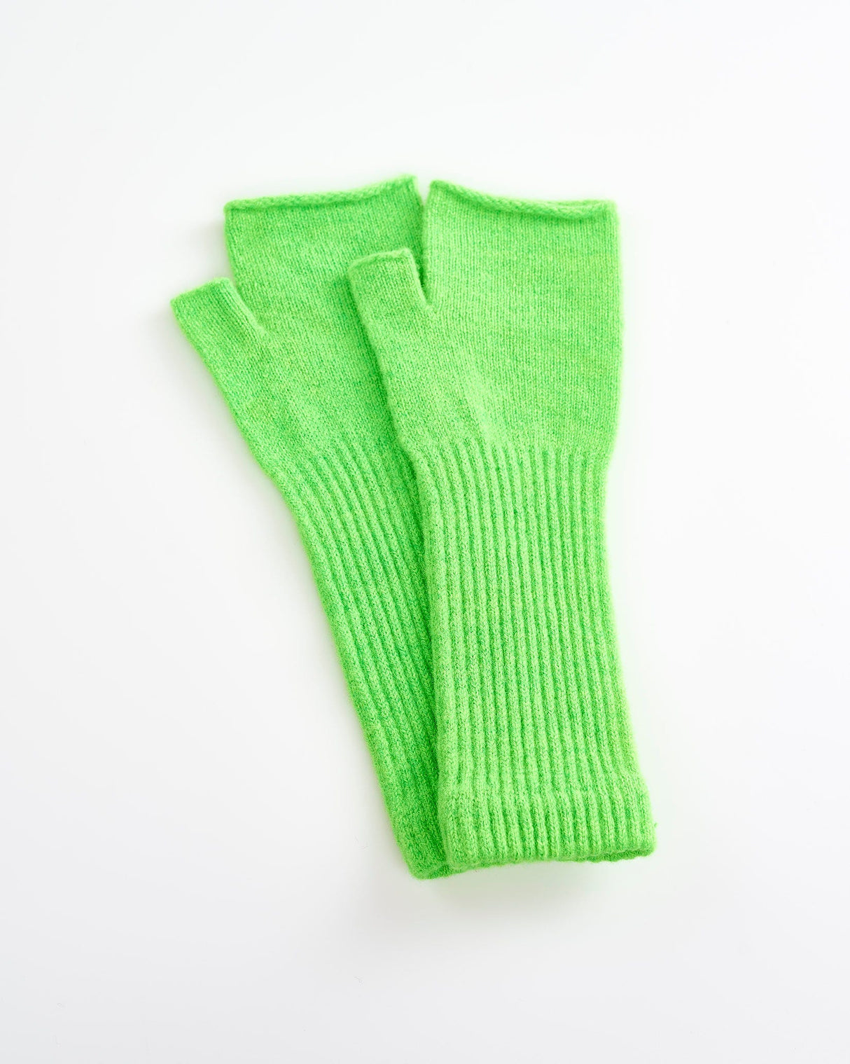 Neon-Green-Brushed-Lambswool-Cuff