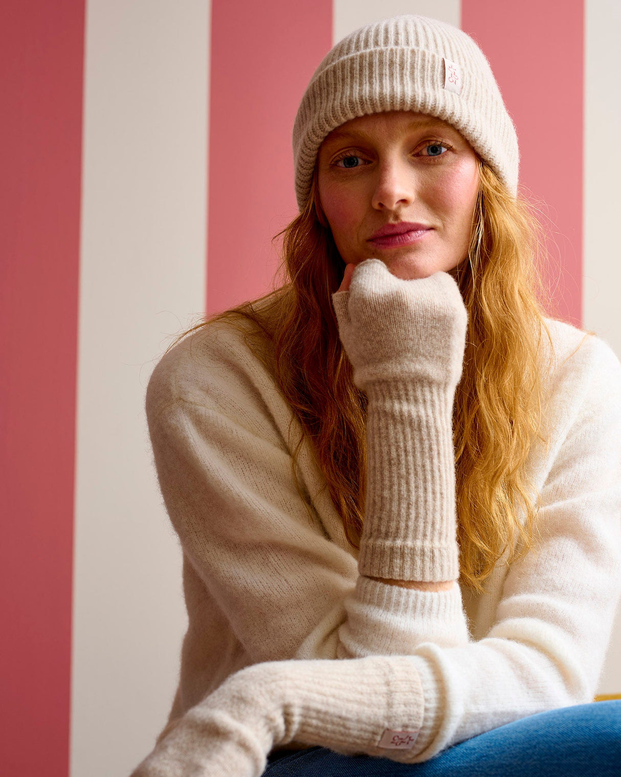 Linen Clyde Lambswool Hat