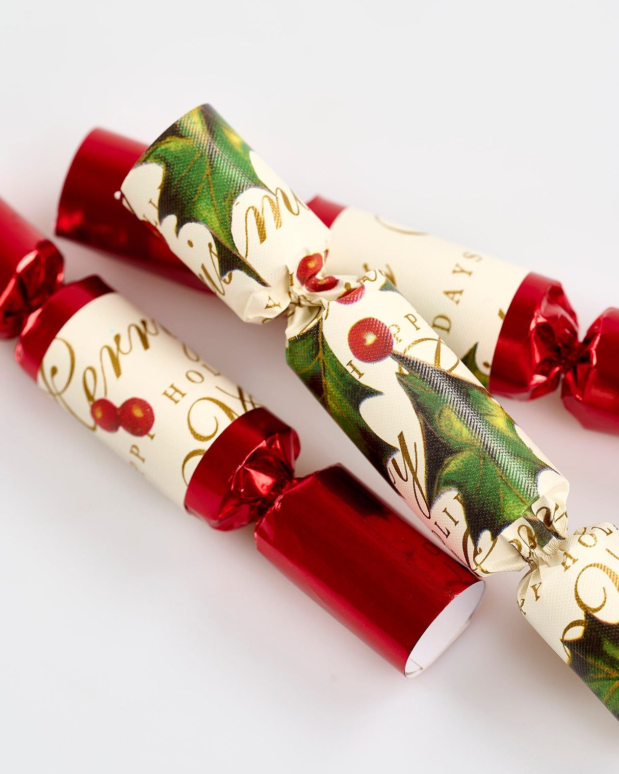 Bows & Berries Handmade Mini Christmas Crackers