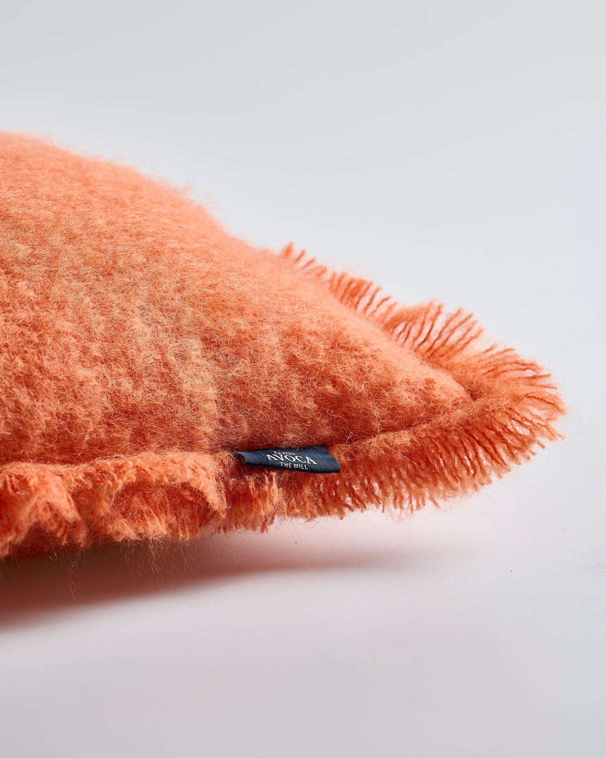Russet Mohair Cushion
