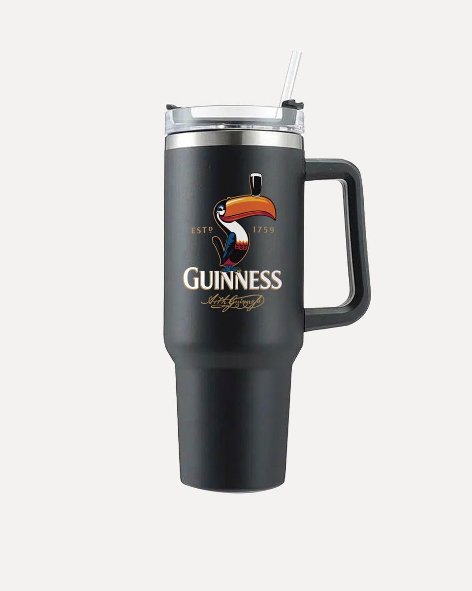 Guinness Toucan Handled Travel Mug