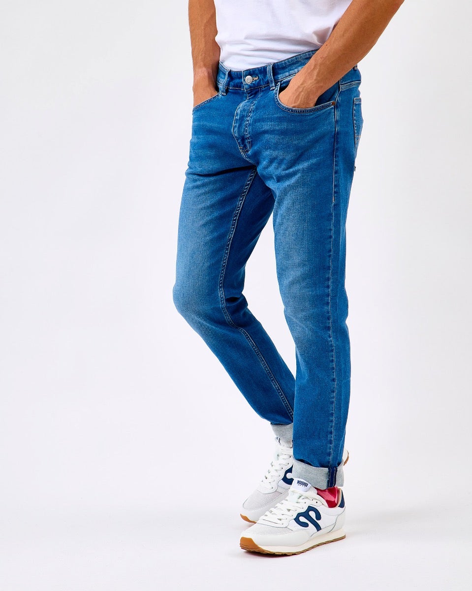 Light Blue S-Activ Slim Fit Straight Jeans