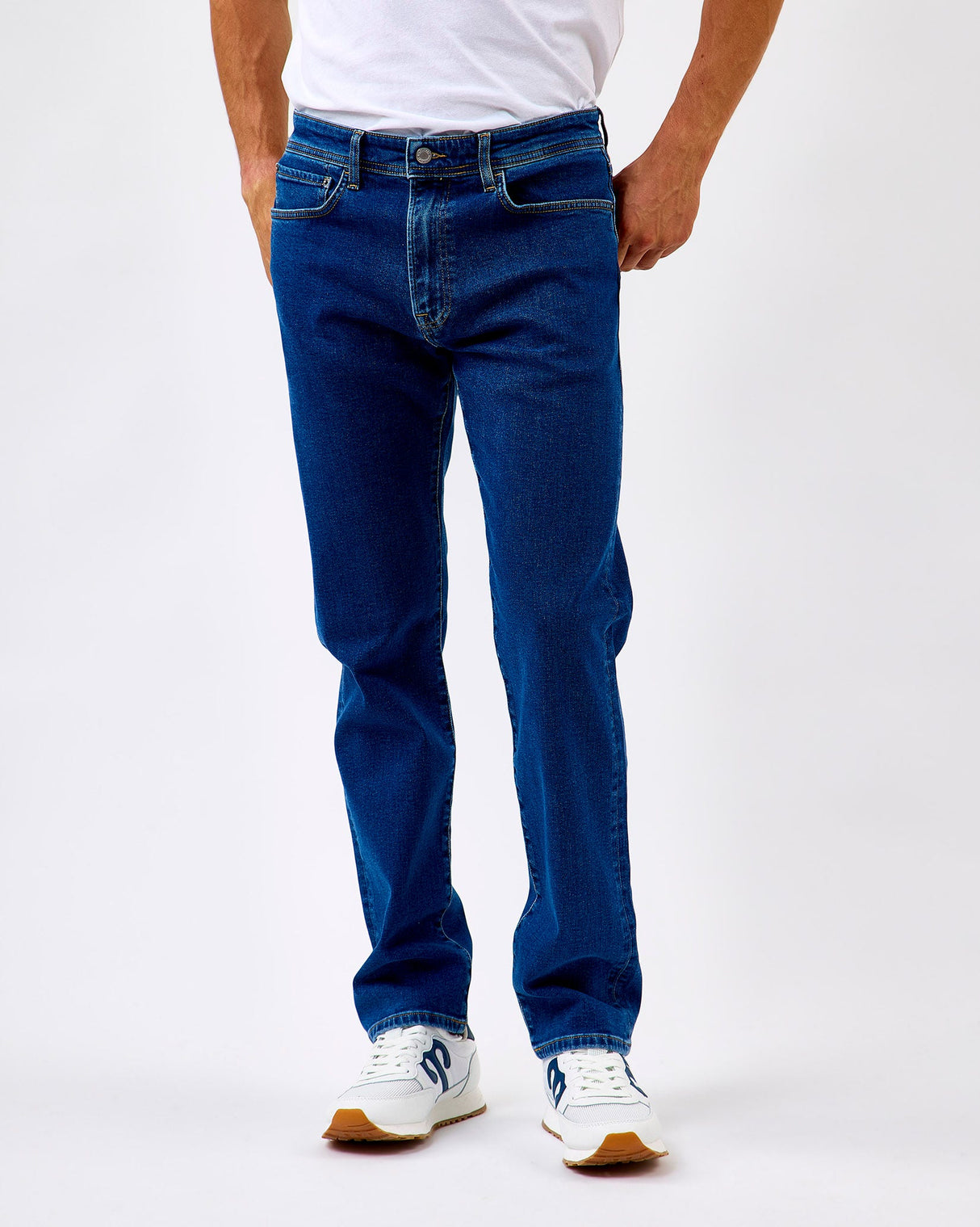 Blue-Straight-Fit-Jeans