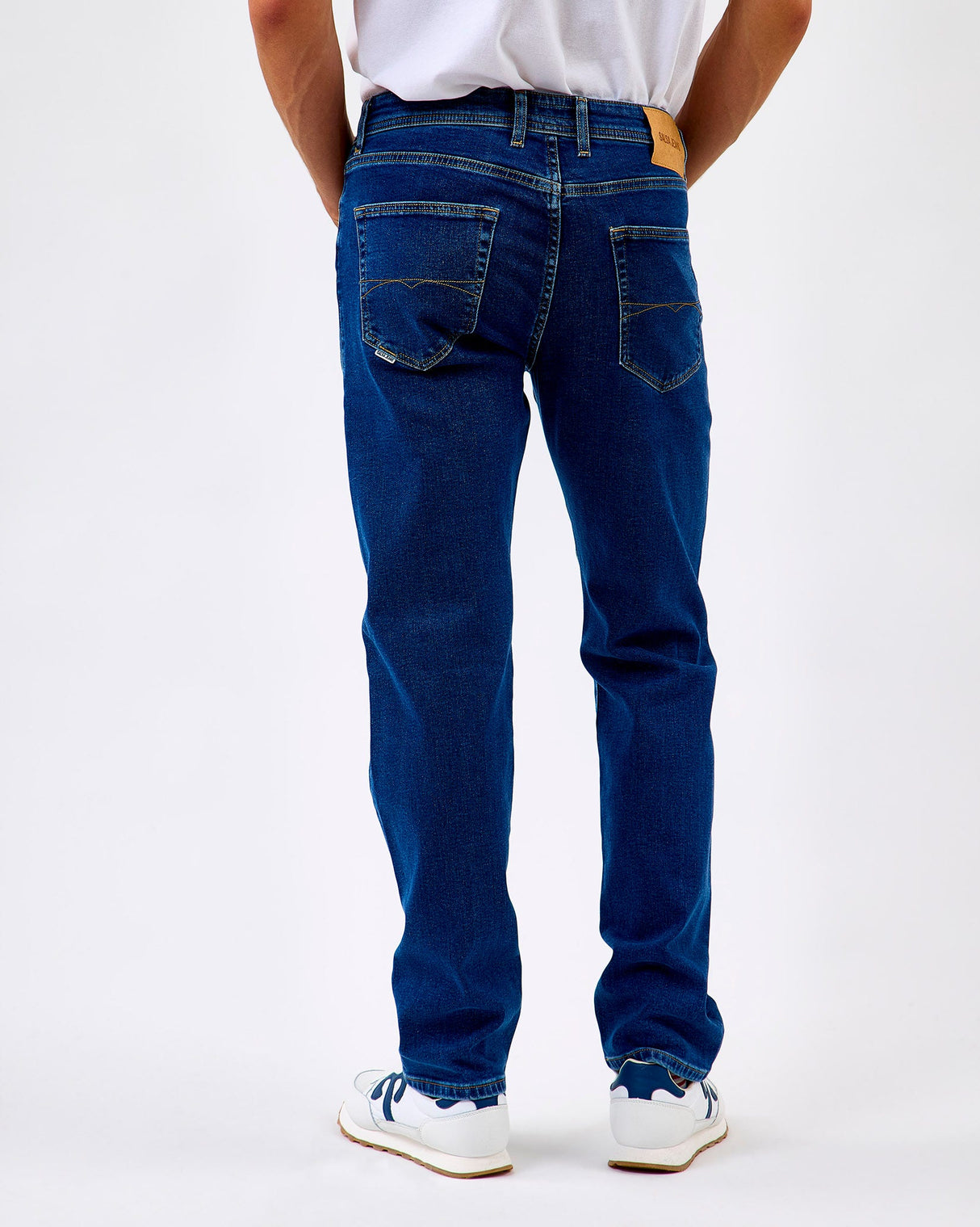 Blue Straight Fit Jeans