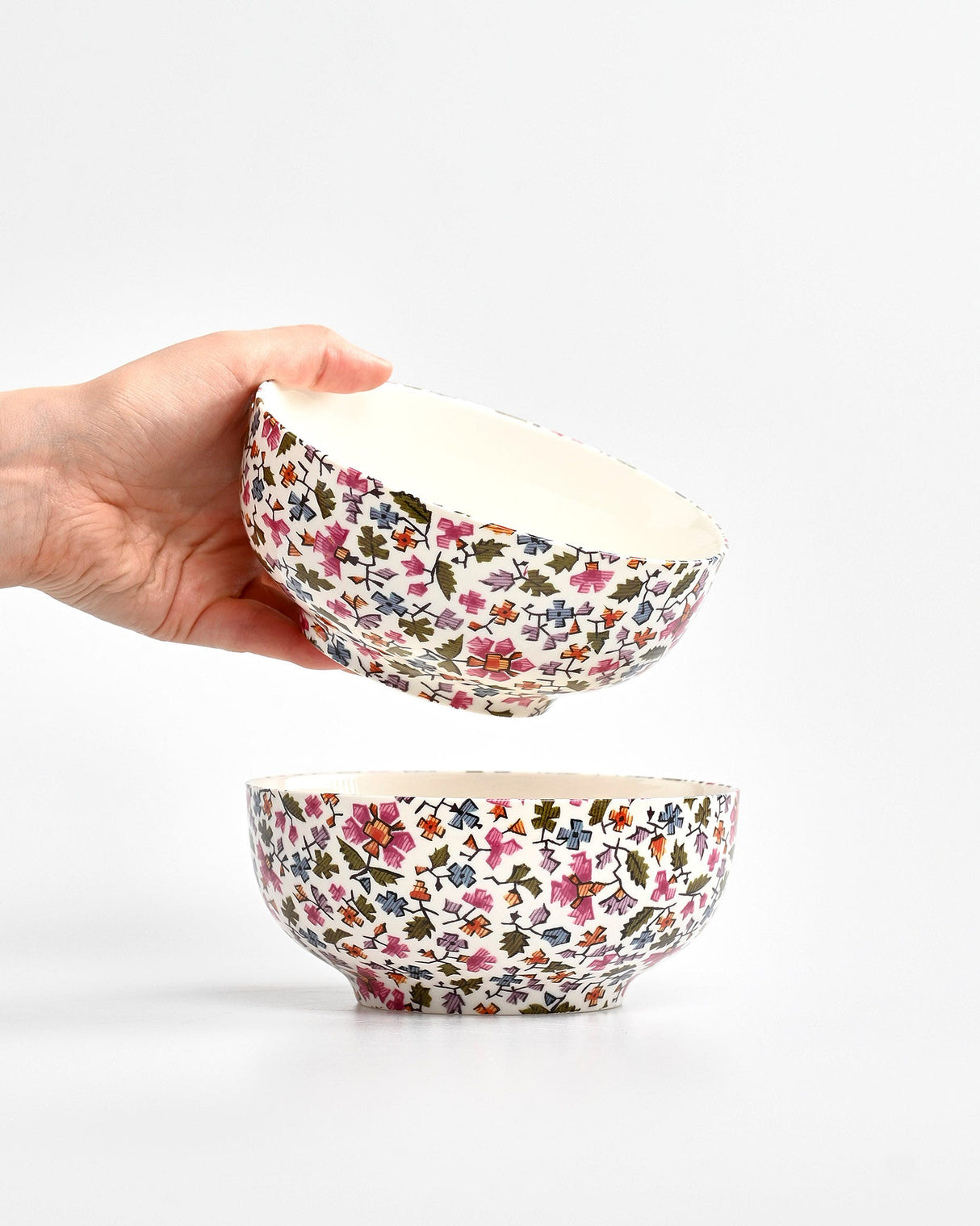 Pink-Periwinkle-Cereal-Bowl