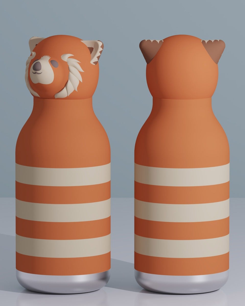 Red Panda Stainless Steel Bestie Bottle