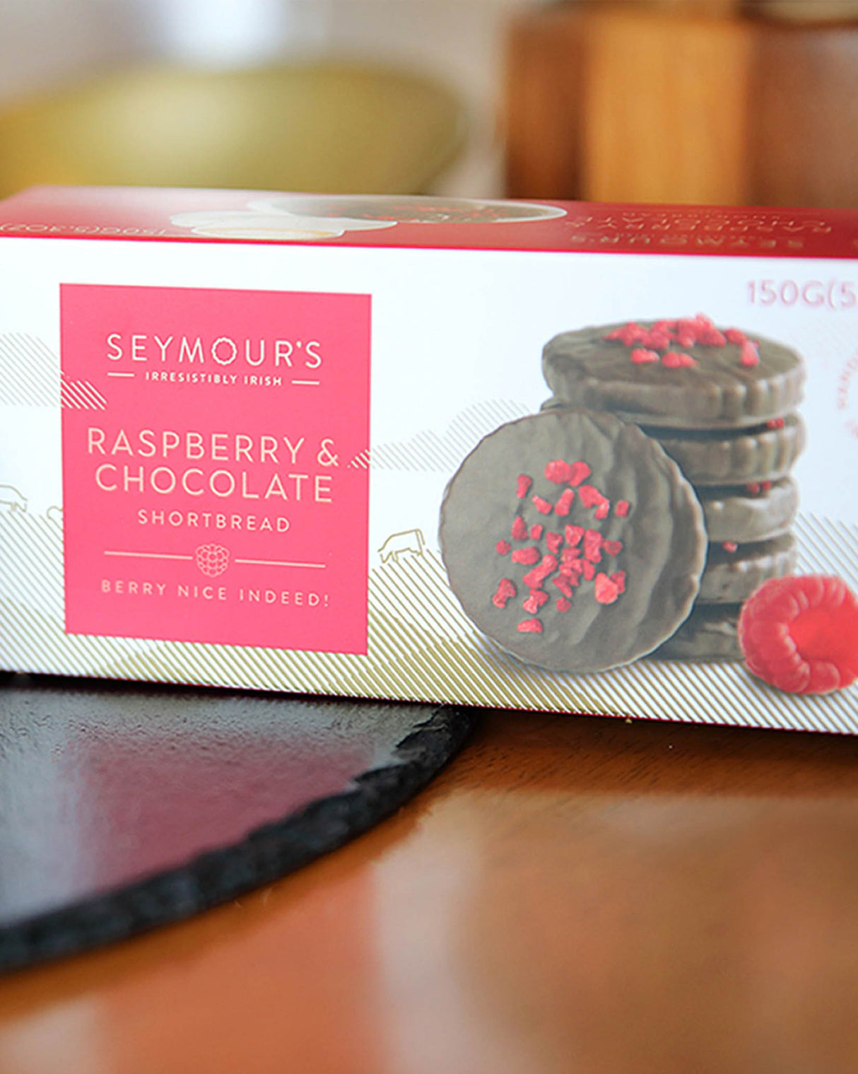 Seymours Dark Chocolate & Raspberry Biscuit Bites