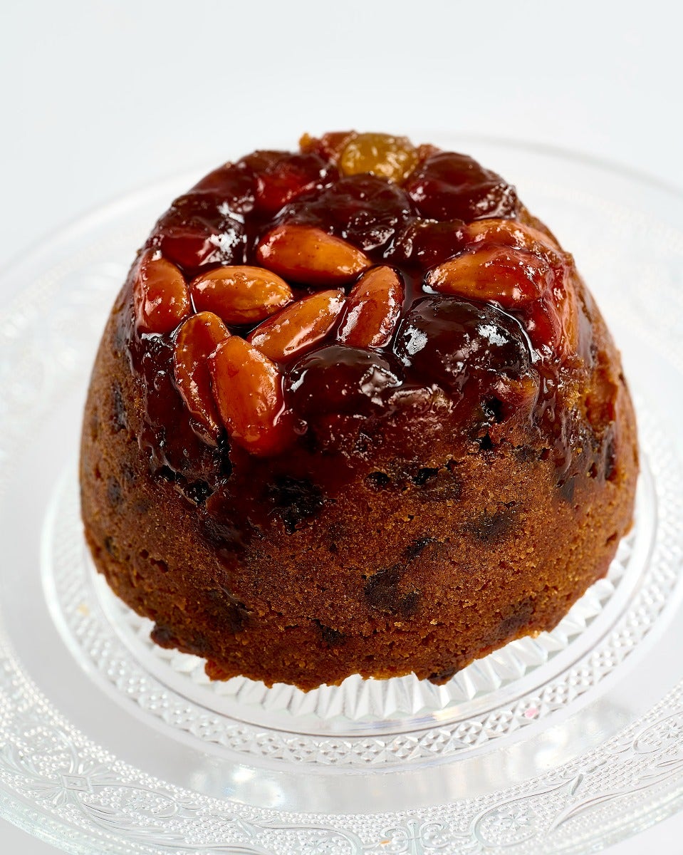 Avoca Jewel Topped Mulled Wine Christmas Pudding