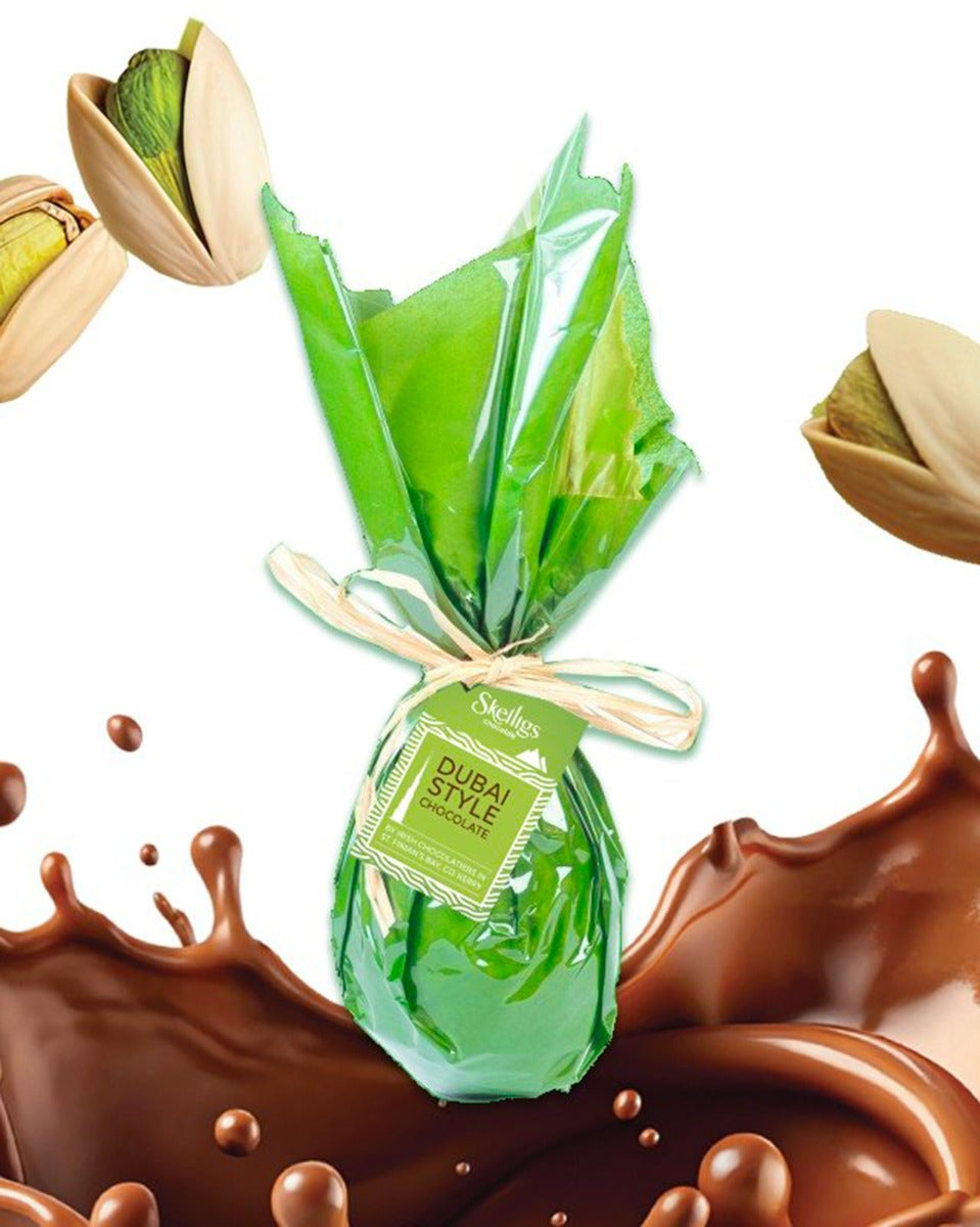 Skelligs Dubai Style Filled Milk Chocolate Egg