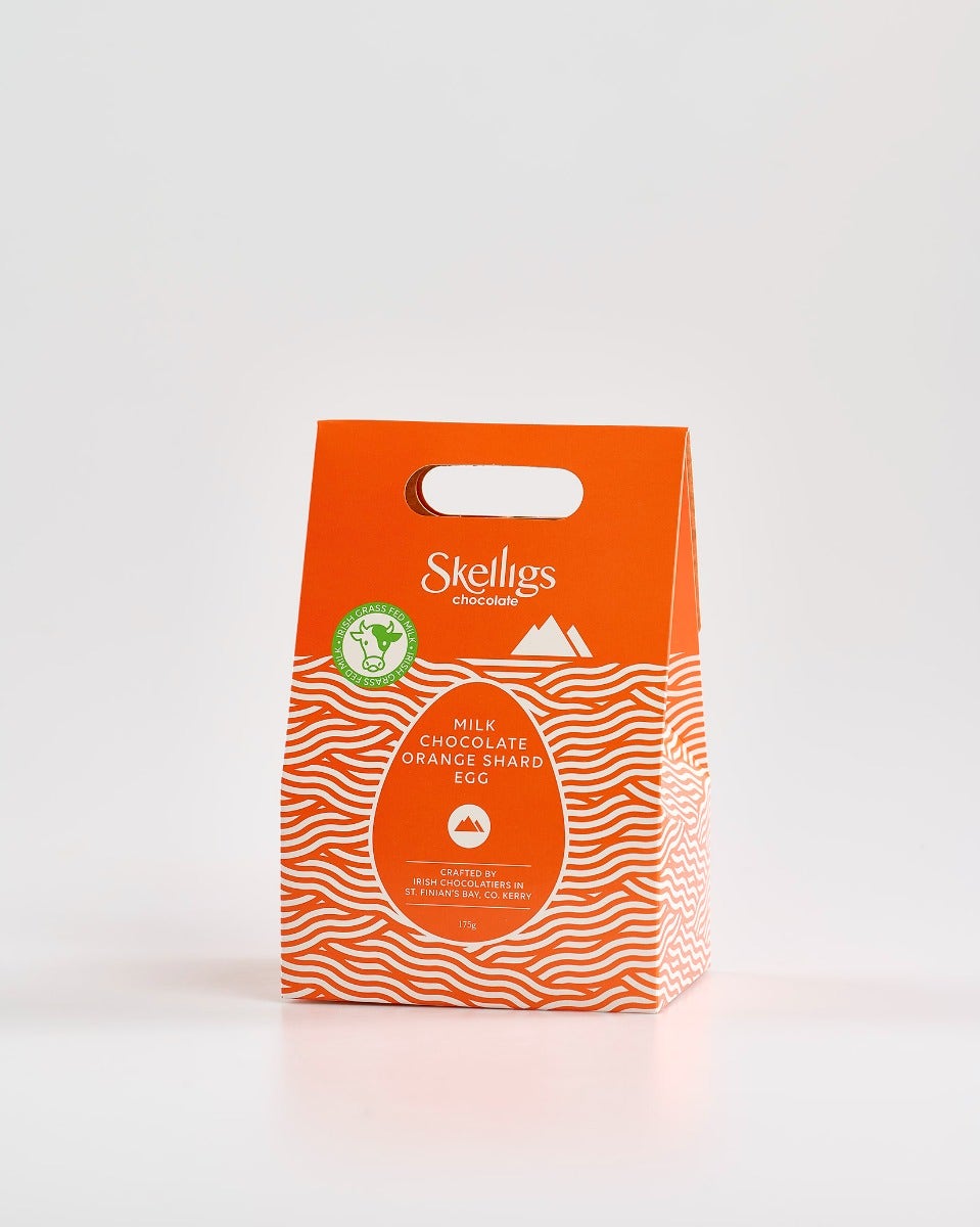 Skelligs Milk Chocolate Orange Shard Egg