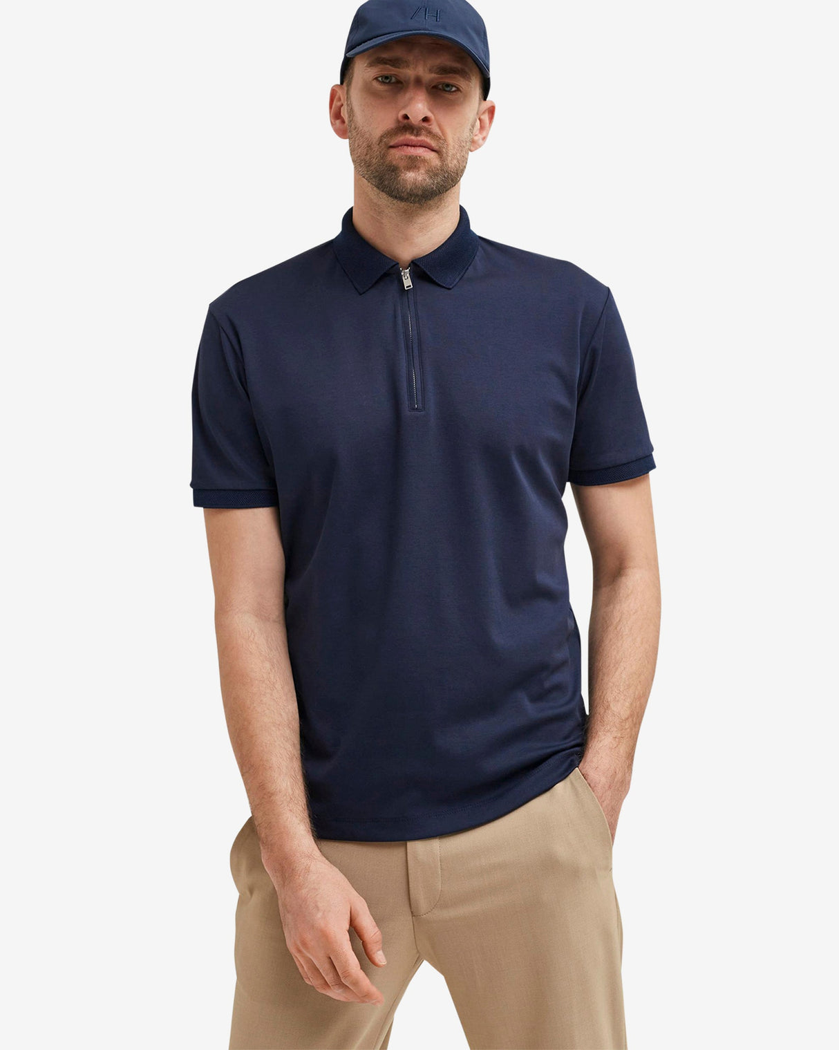 Skycaptain Fave Zip Polo Shirt