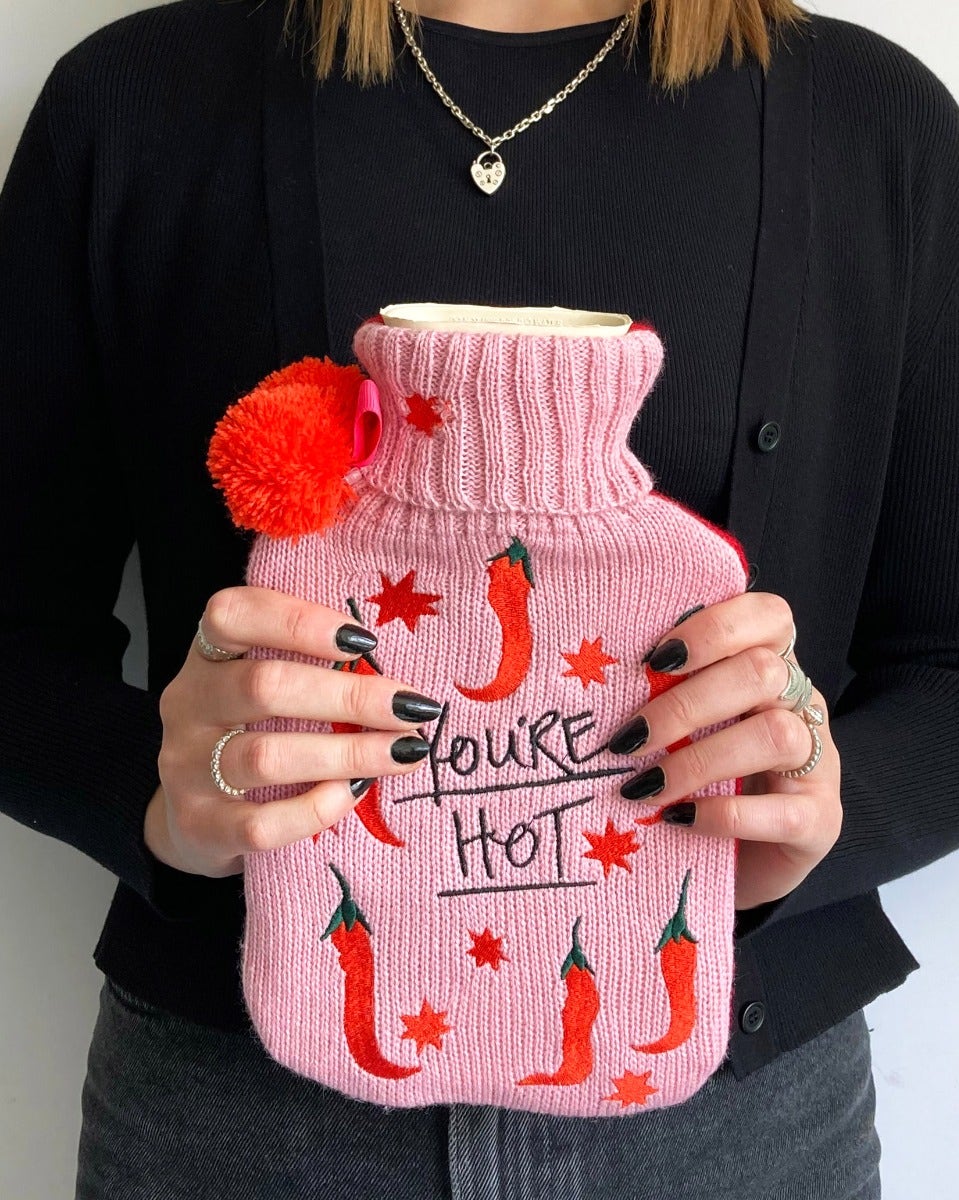 Small Talk Hot Water Bottle - You're Hot